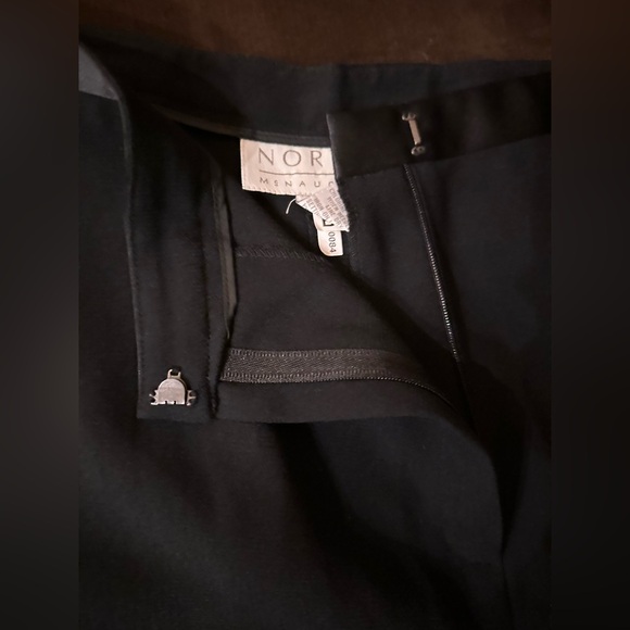 Norton McNaughton NWT Maggngcm Tuxedo Black Straight Wide Leg Sz 16.Machine Wash - Picture 6 of 14
